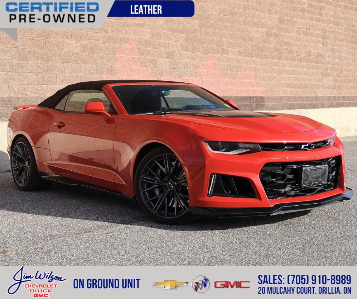 Used 2022 Chevrolet Camaro 2dr Conv ZL1 for sale in Orillia, ON