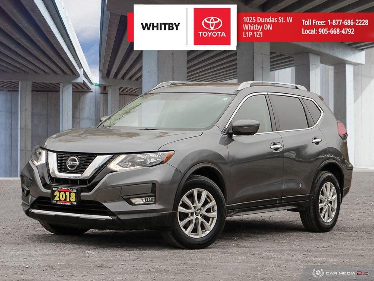 Used 2018 Nissan Rogue SV for sale in Whitby, ON