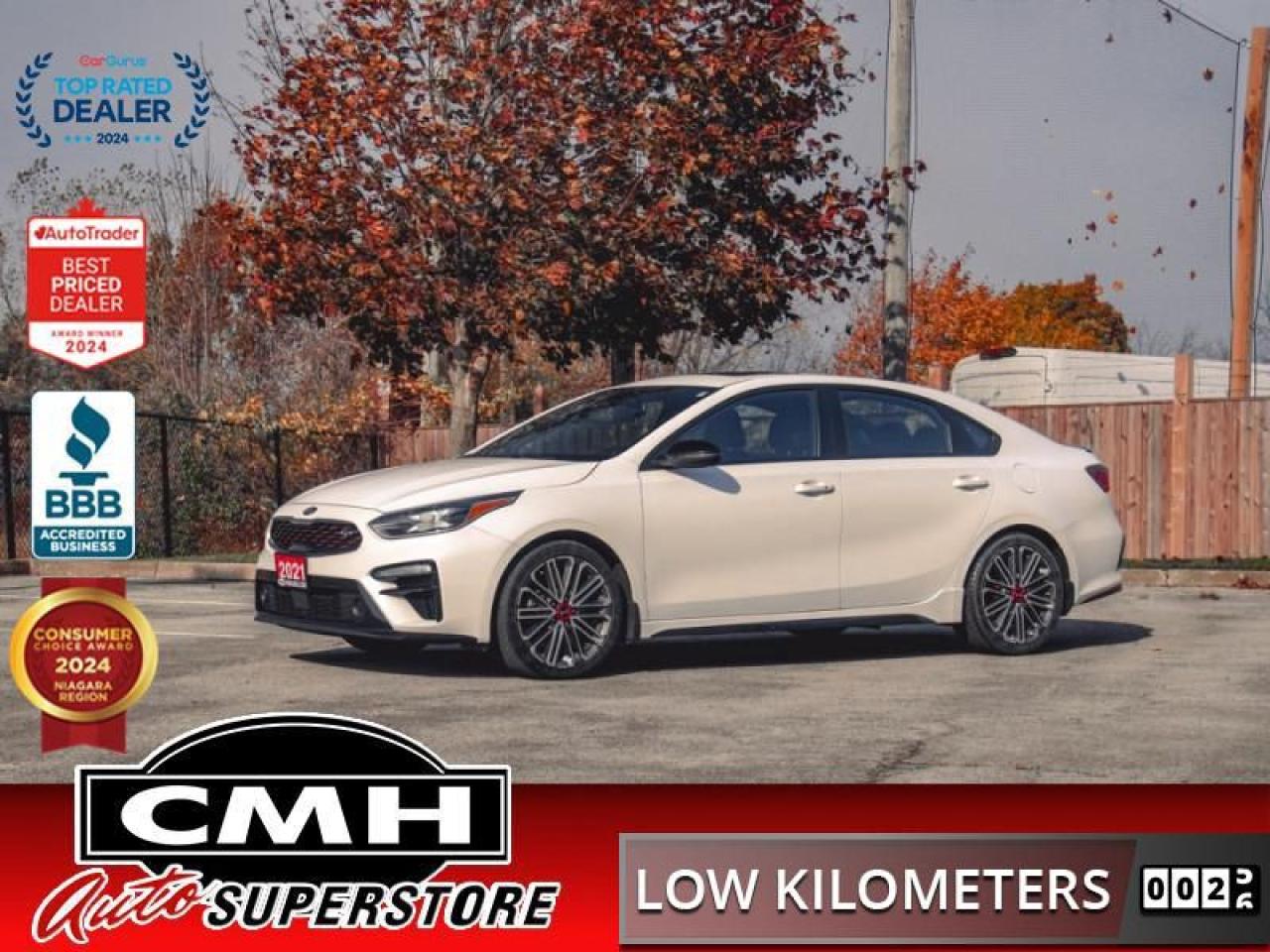 Used 2021 Kia Forte GT Limited  **MINT - LOW KMS** for sale in St. Catharines, ON