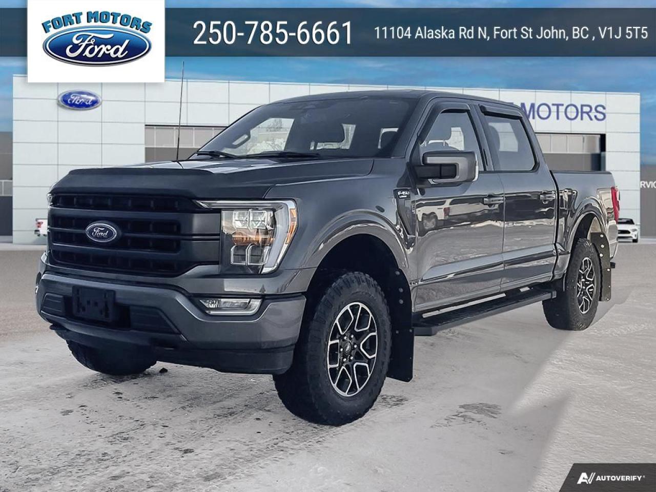 Used 2021 Ford F-150 LARIAT SUPERCREW 145 for sale in Fort St John, BC