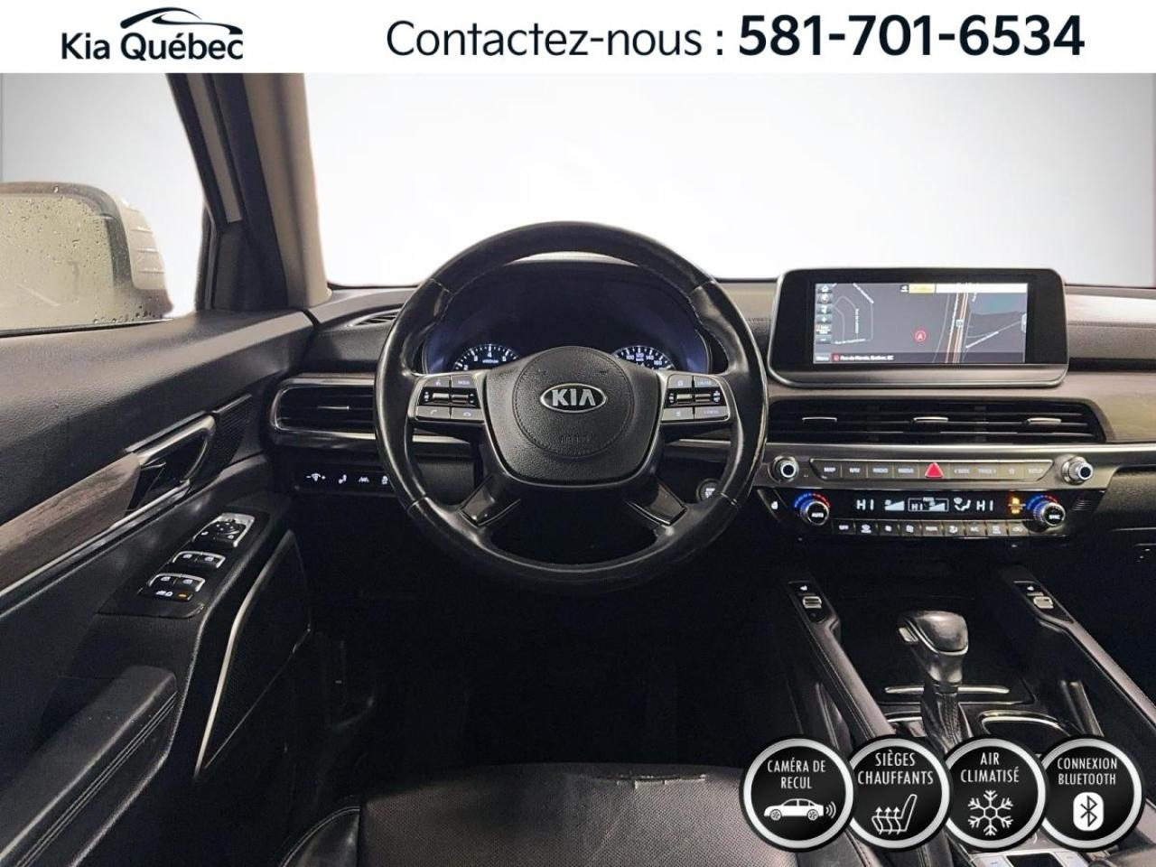 Used 2020 Kia Telluride EX * AWD* 8 PLACES* GPS* TOIT* CUIR* ANGLES MORTS* for sale in Québec, QC