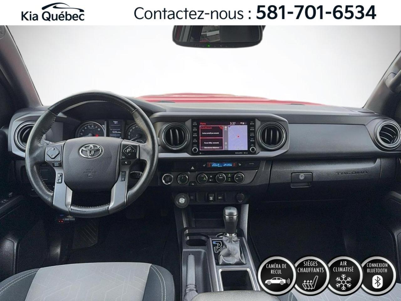 Used 2021 Toyota Tacoma V6 * 4X4* GPS* BIZONE* CAMERA* BLUETOOTH* for sale in Québec, QC