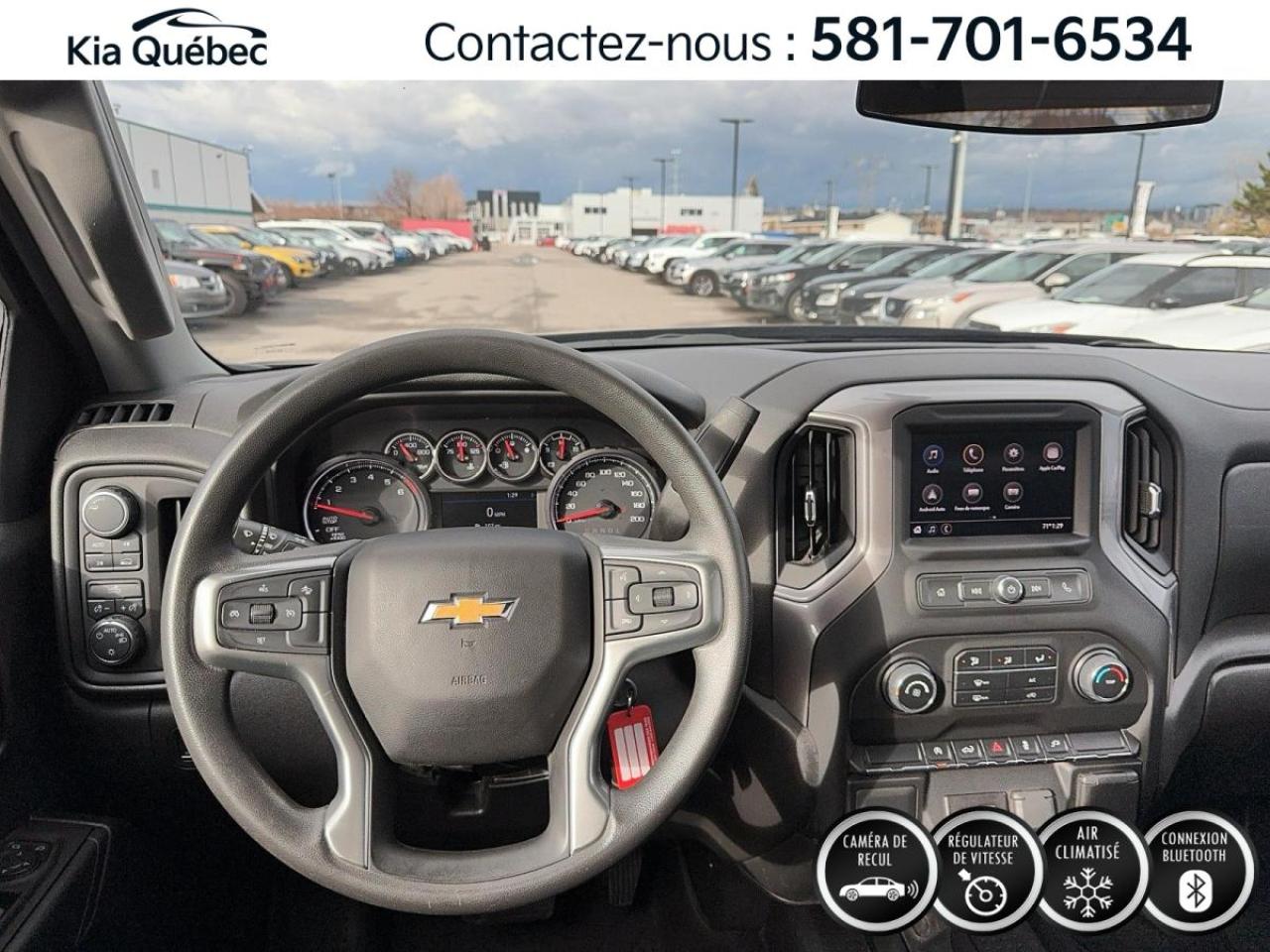 Used 2022 Chevrolet Silverado 1500 LTD* WT * 4X4* CARPLAY* CAMERA* A/C* CRUISE* for sale in Québec, QC