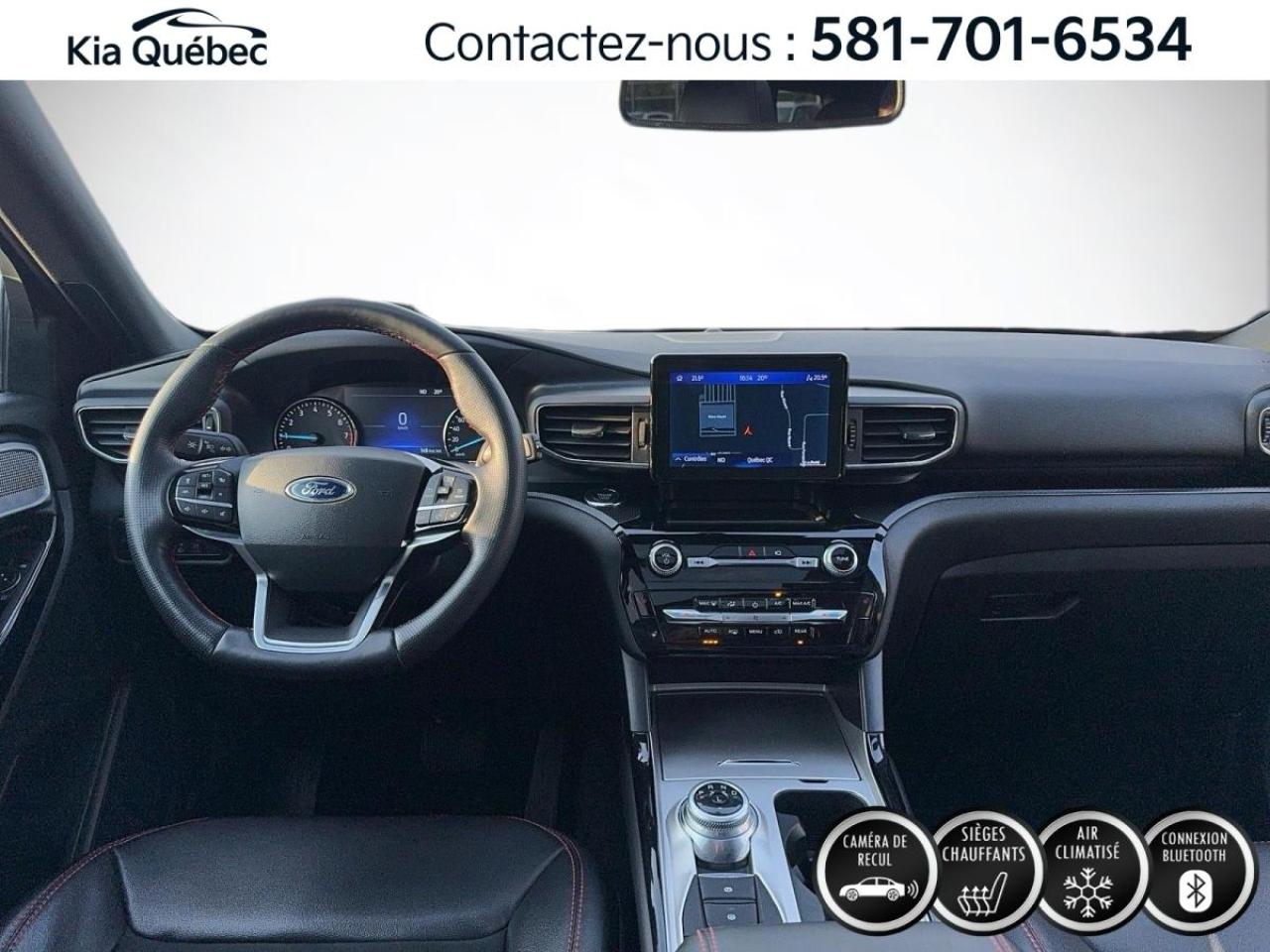 Used 2022 Ford Explorer ST-LINE * AWD* GPS* TOIT PANO* CAMERA 360* BIZONE* for sale in Québec, QC