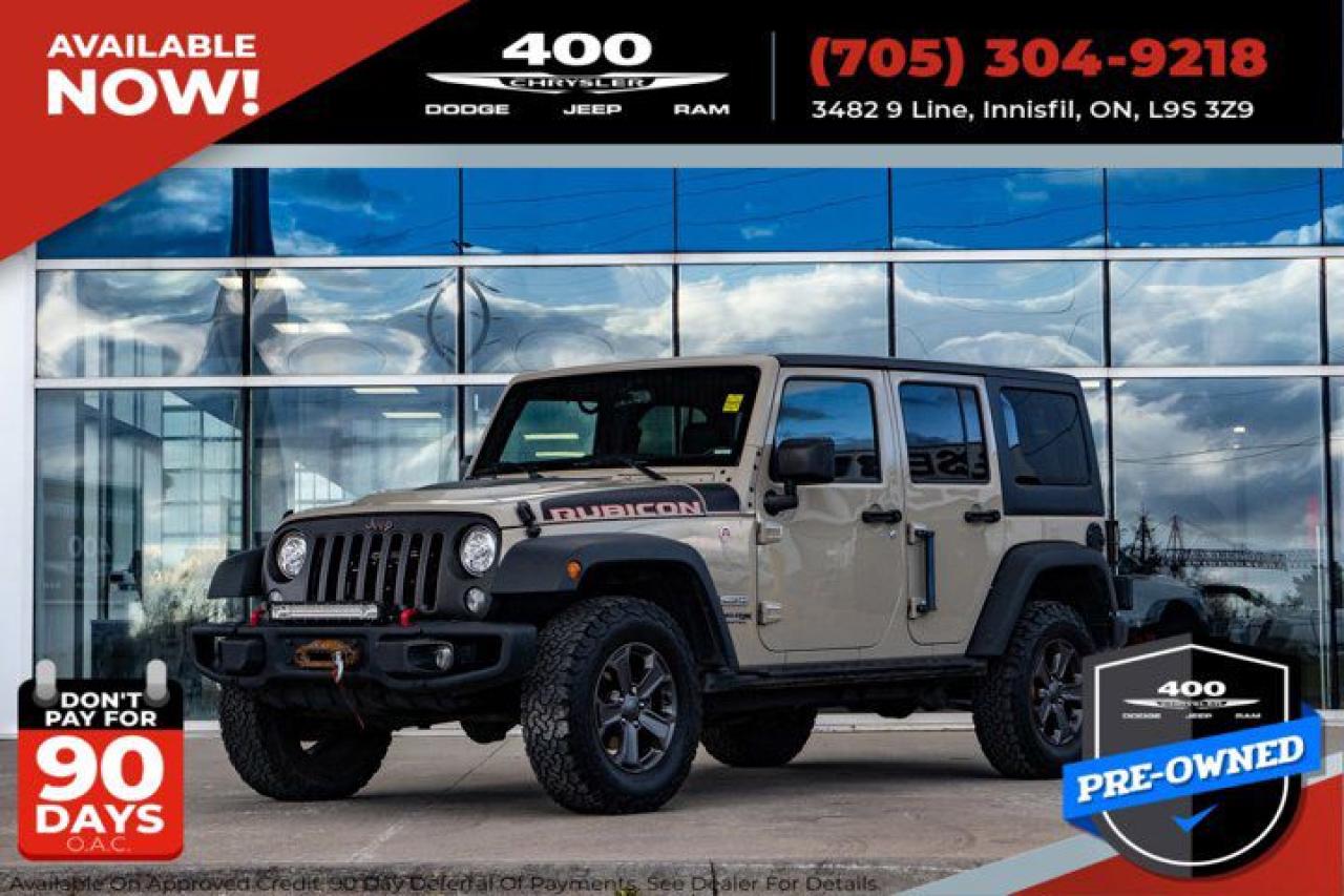 Used 2018 Jeep Wrangler JK Unlimited RUBICON for sale in Innisfil, ON