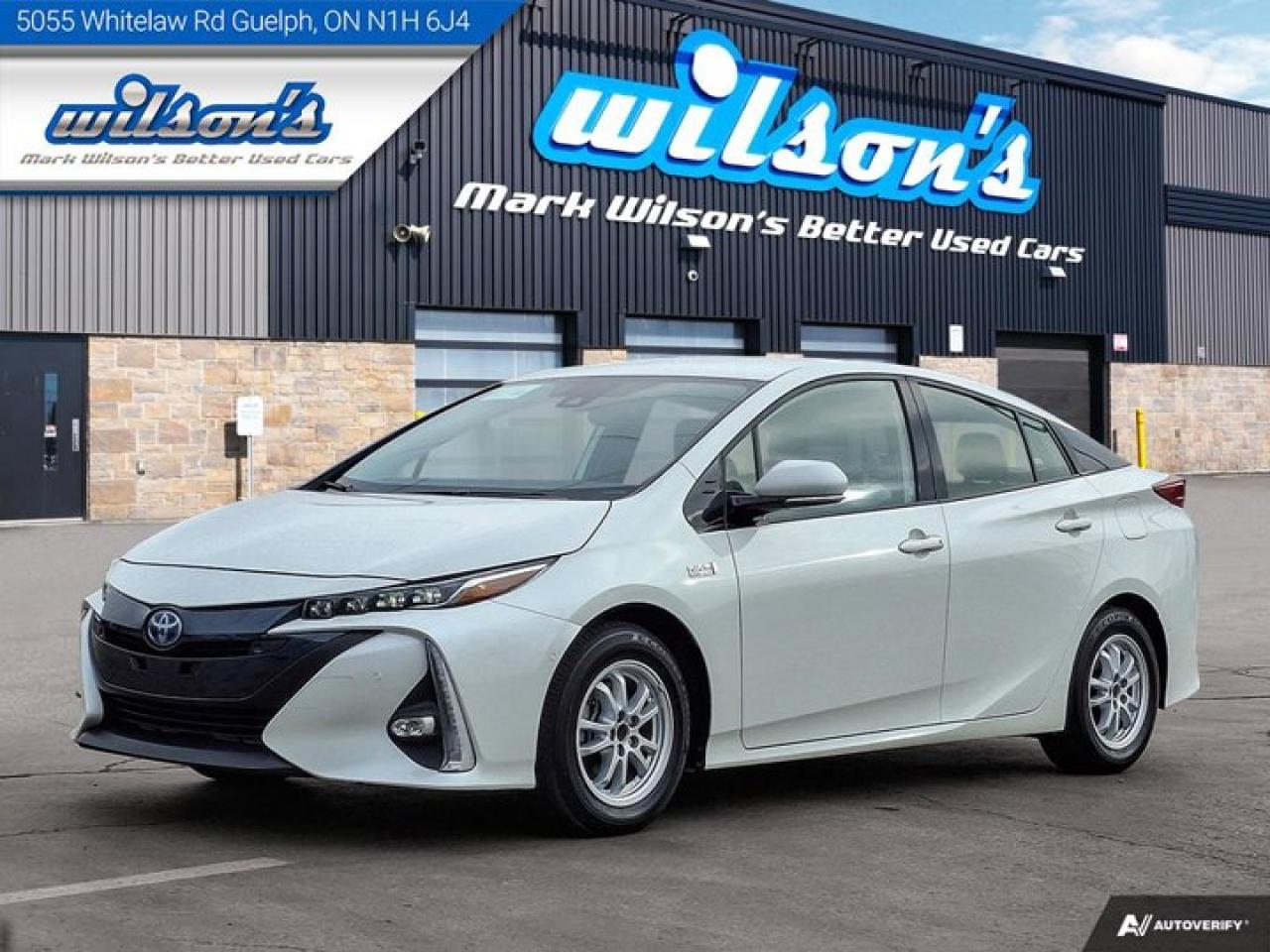 Used 2020 Toyota Prius Prime Upgrade, Leather, Navigation, Adaptive Cruise, Heated Seats + Steering, Apple Carplay & more!! for sale in Guelph, ON