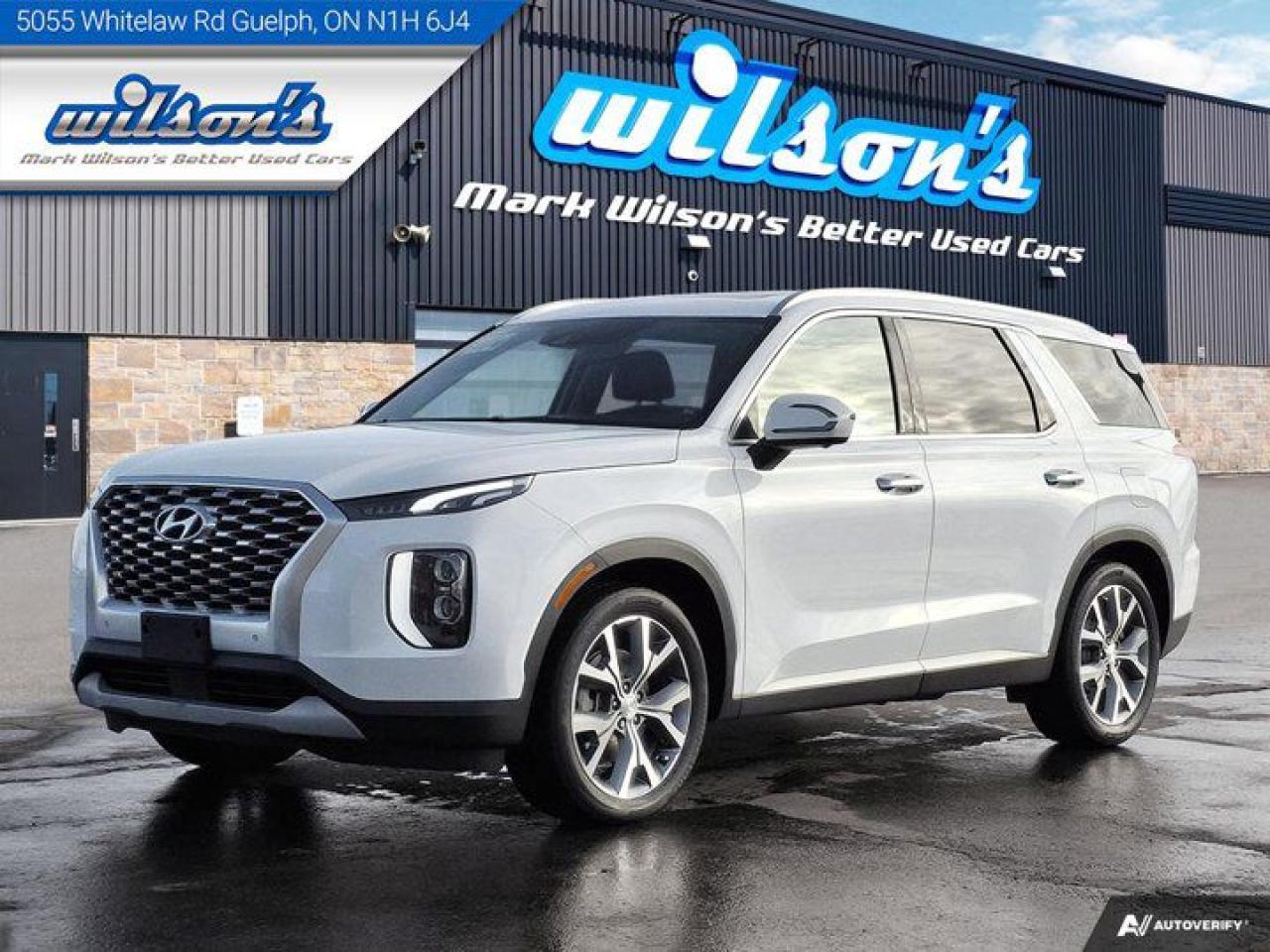 Used 2020 Hyundai PALISADE Luxury AWD, Leather, Sunroof, Nav, Adaptive Cruise, Cooled + Heated Seats, Heated Steering for sale in Guelph, ON