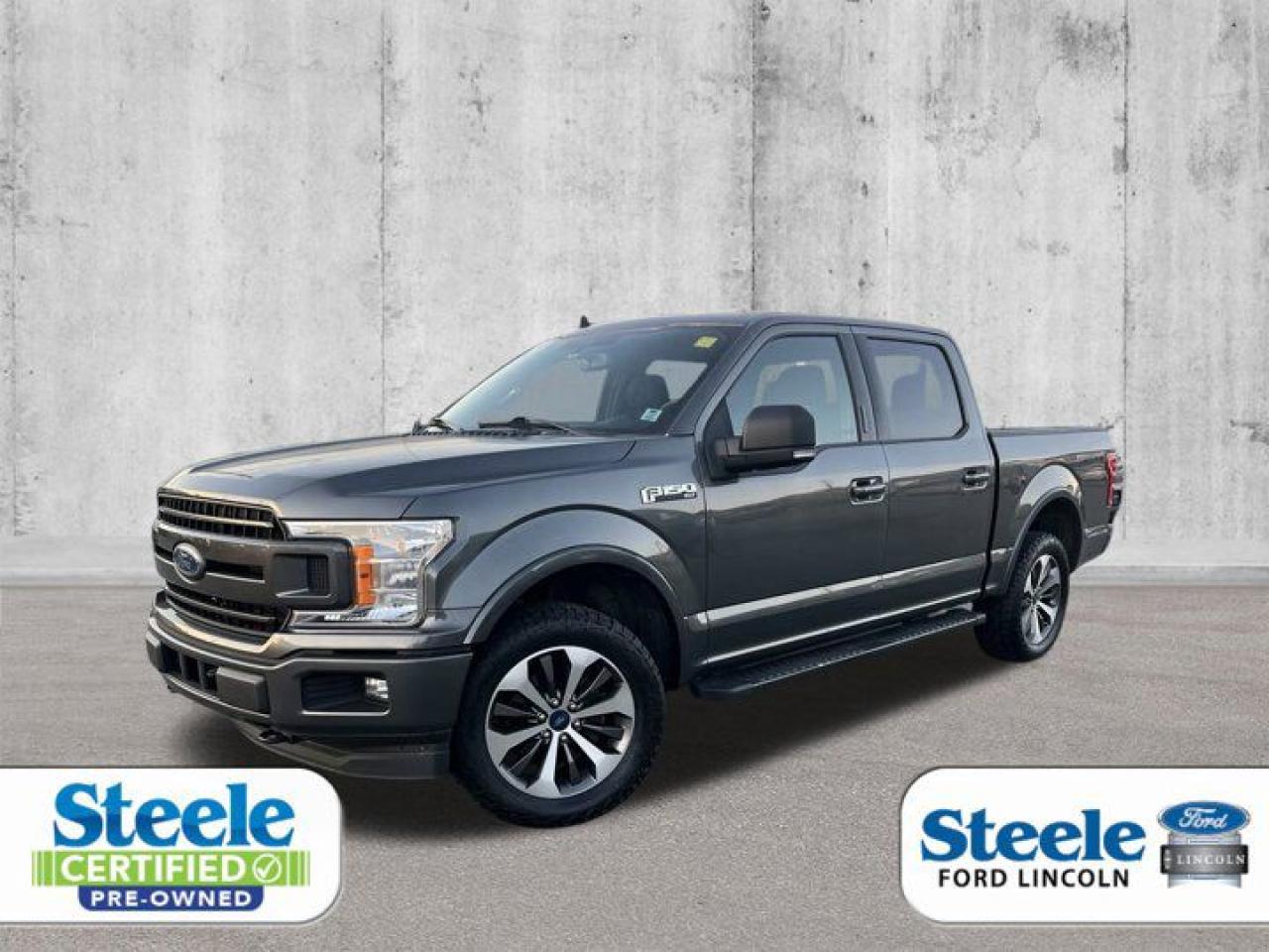 Odometer is 37717 kilometers below market average!M72020 Ford F-150 XLT4WD 10-Speed Automatic 2.7L V6 EcoBoostVALUE MARKET PRICING!!, 4WD.ALL CREDIT APPLICATIONS ACCEPTED! ESTABLISH OR REBUILD YOUR CREDIT HERE. APPLY AT https://steeleadvantagefinancing.com/6198 We know that you have high expectations in your car search in Halifax. So if youre in the market for a pre-owned vehicle that undergoes our exclusive inspection protocol, stop by Steele Ford Lincoln. Were confident we have the right vehicle for you. Here at Steele Ford Lincoln, we enjoy the challenge of meeting and exceeding customer expectations in all things automotive.