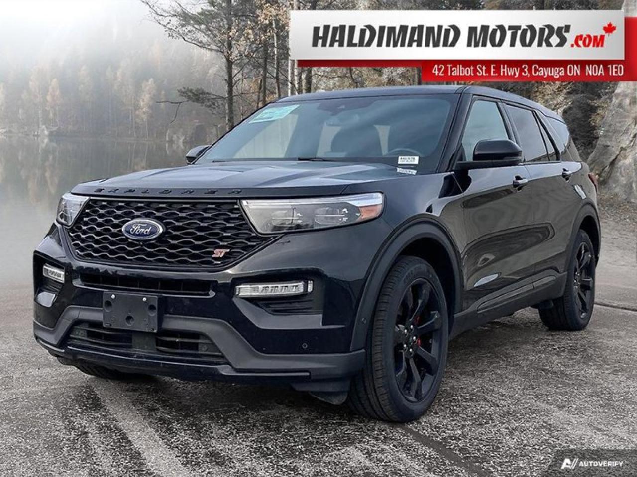 Used 2021 Ford Explorer ST for sale in Cayuga, ON