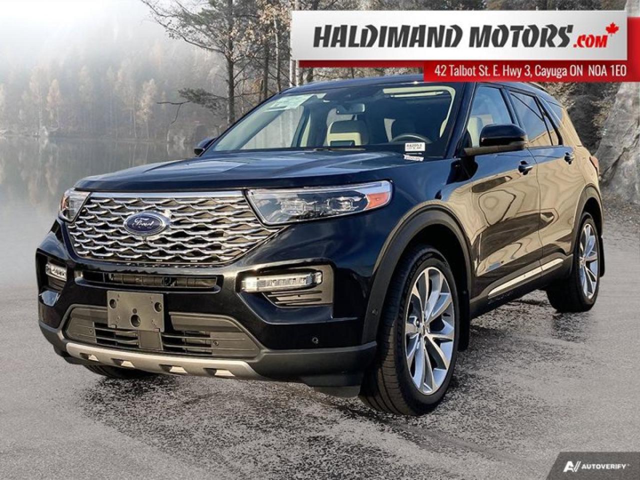 Used 2021 Ford Explorer Platinum for sale in Cayuga, ON