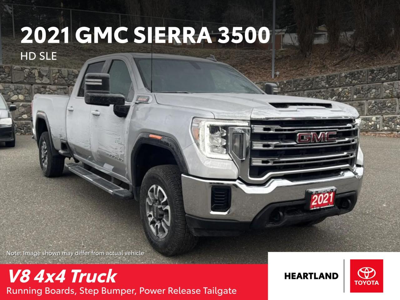 Used 2021 GMC Sierra 3500 HD SLE for sale in Williams Lake, BC