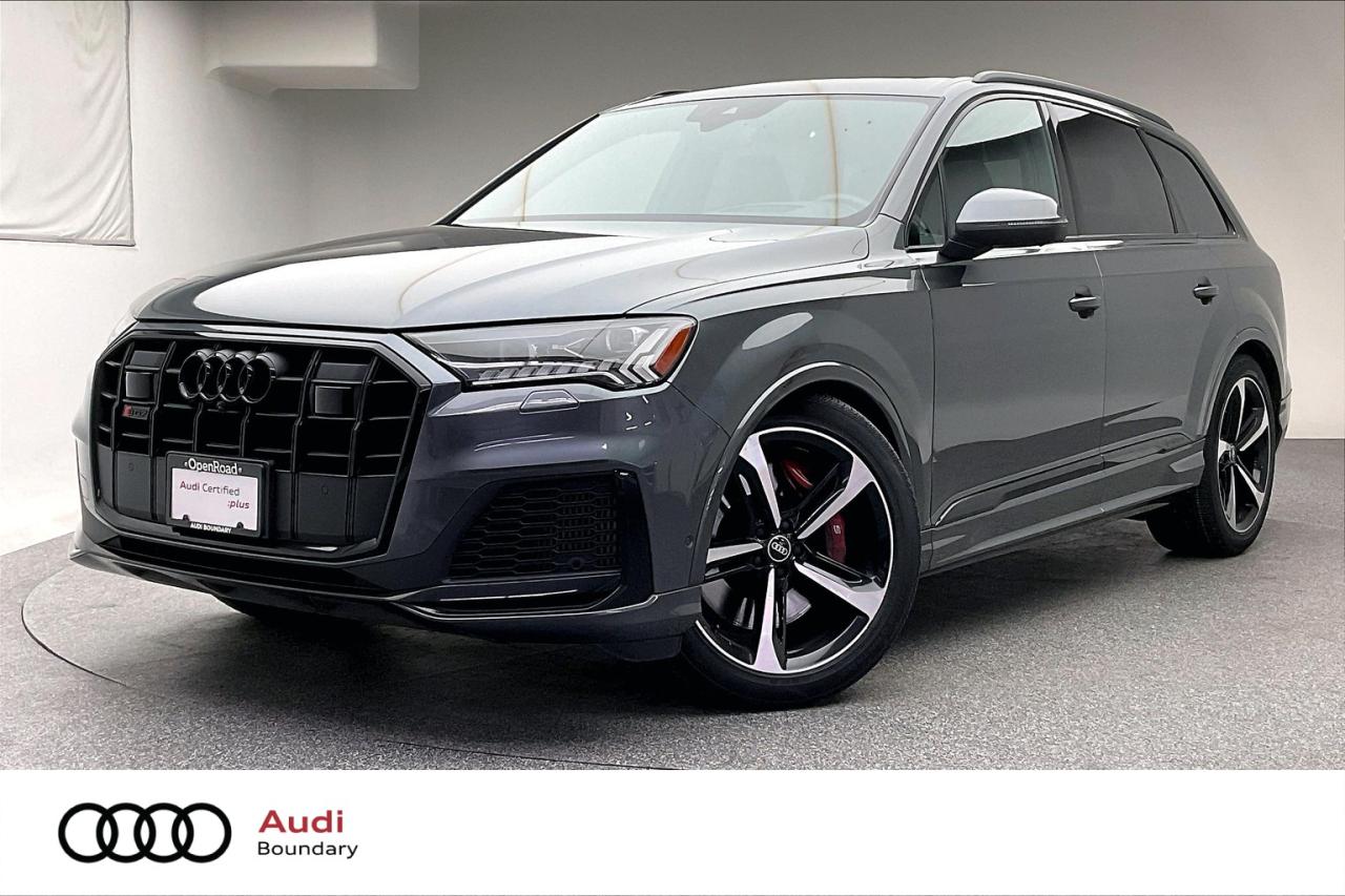 You can expect that this vehicle will feel like a brand new car with the Audi Certified :plus Program. The entails a 300 check-point service inspection, up to 5 years of factory warranty or 100,000KM from the original service date, 30-day/2000 KM exchange privilege, a FREE CarFax and 24/7 Roadside Assistance. Visit us at OpenRoad Audi Boundary and book a test drive with one of our Audi Brand Specialists! We look forward to seeing you soon!