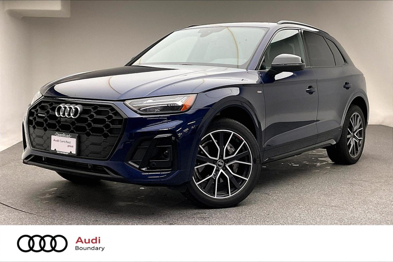 You can expect that this vehicle will feel like a brand new car with the Audi Certified :plus Program. The entails a 300 check-point service inspection, up to 5 years of factory warranty or 100,000KM from the original service date, 30-day/2000 KM exchange privilege, a FREE CarFax and 24/7 Roadside Assistance. Visit us at OpenRoad Audi Boundary and book a test drive with one of our Audi Brand Specialists! We look forward to seeing you soon!