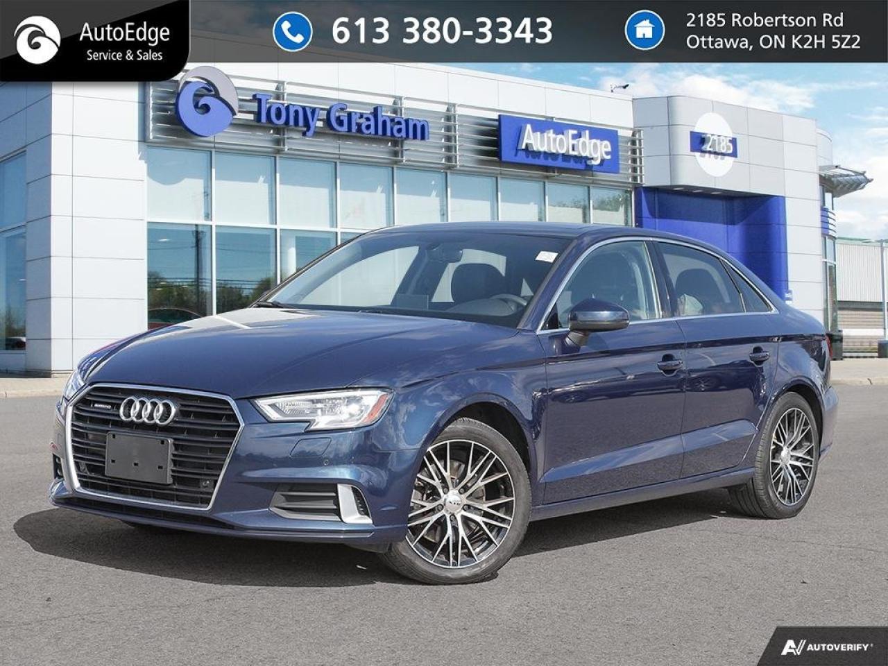 Used 2018 Audi A3 Sedan KOMFORT for sale in Ottawa, ON