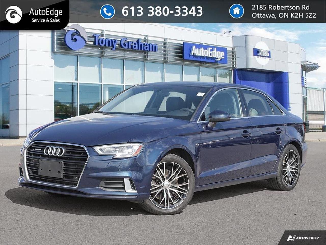 Used 2018 Audi A3 Sedan KOMFORT for sale in Ottawa, ON