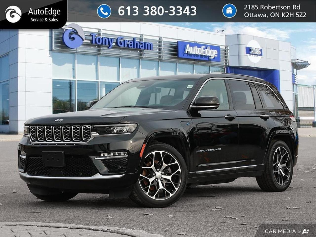 Used 2022 Jeep Grand Cherokee 4xe Summit Reserve 4x4 for sale in Ottawa, ON