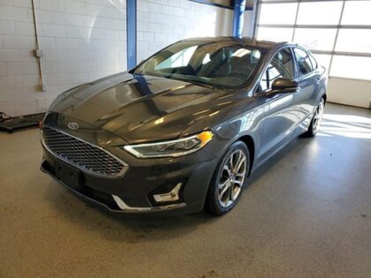 Used 2020 Ford Fusion Hybrid TITANIUM w/ Heated Steering Wheel and Backup Senso for sale in Moose Jaw, SK