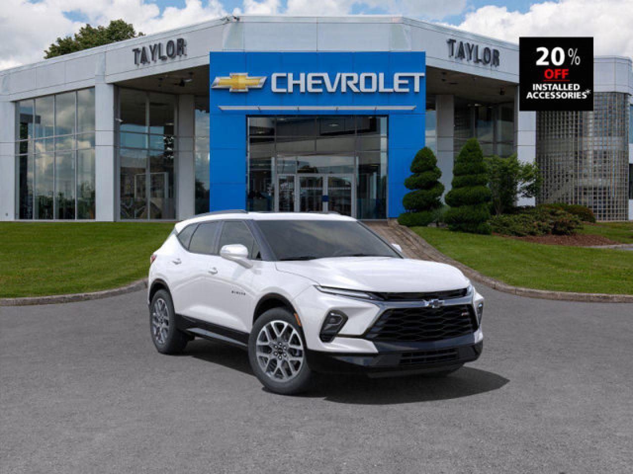 New 2025 Chevrolet Blazer RS- Premium Audio for sale in Kingston, ON