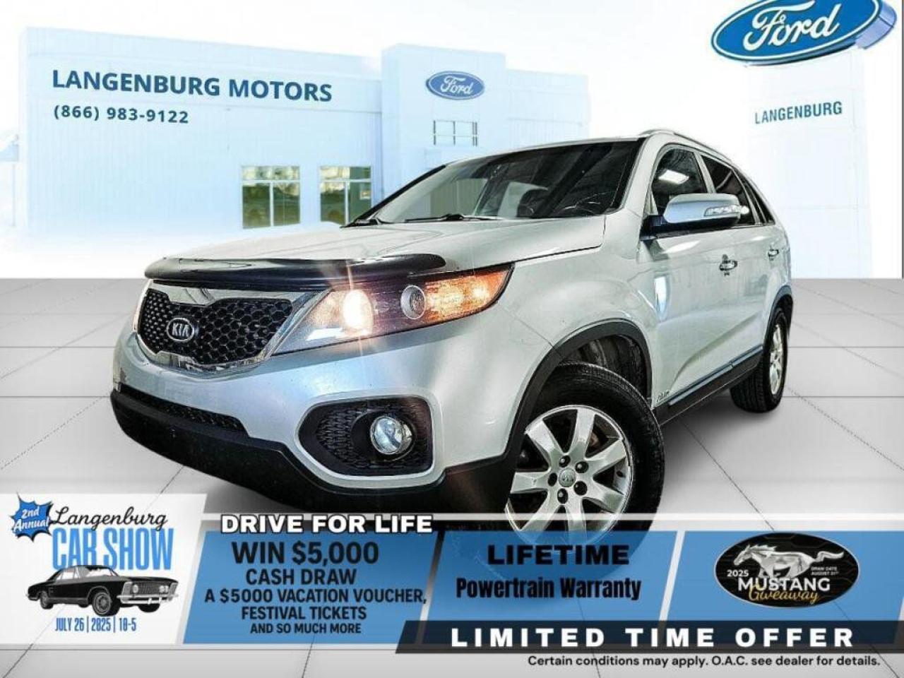 Used 2013 Kia SorentoLX V6  for sale in Langenburg, SK