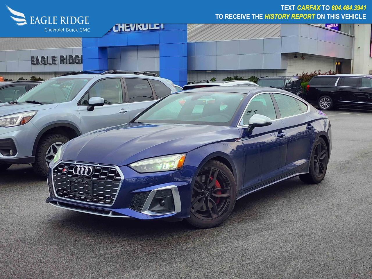 Used 2023 Audi S5 3.0T Technik Power Liftgate, Power moonroof, Power steering, Power windows, Remote keyless entry, Speed control, Steering wheel mounted audio controls for sale in Coquitlam, BC