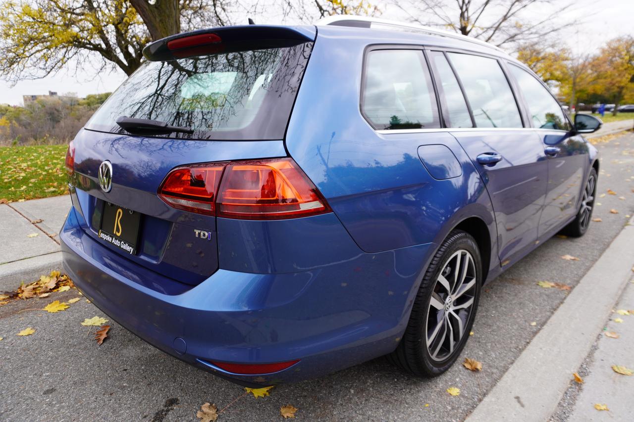 2015 Volkswagen Golf SportWagen TDI/ 1 OWNER/ NO ACCIDENTS/HIGHLINE/DEALER SERVICD Photo3