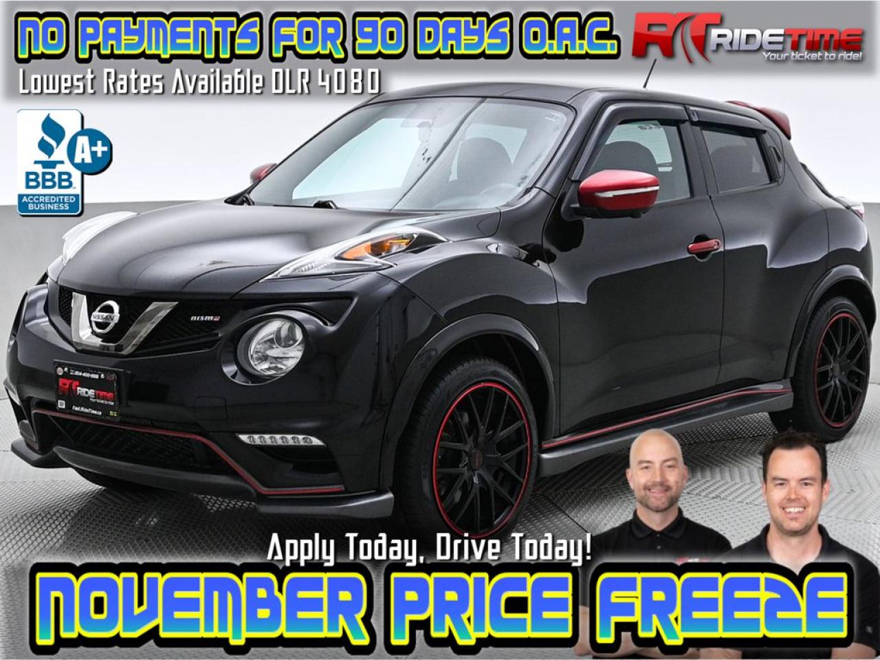 Used 2017 Nissan Juke NISMO for sale in Winnipeg, MB