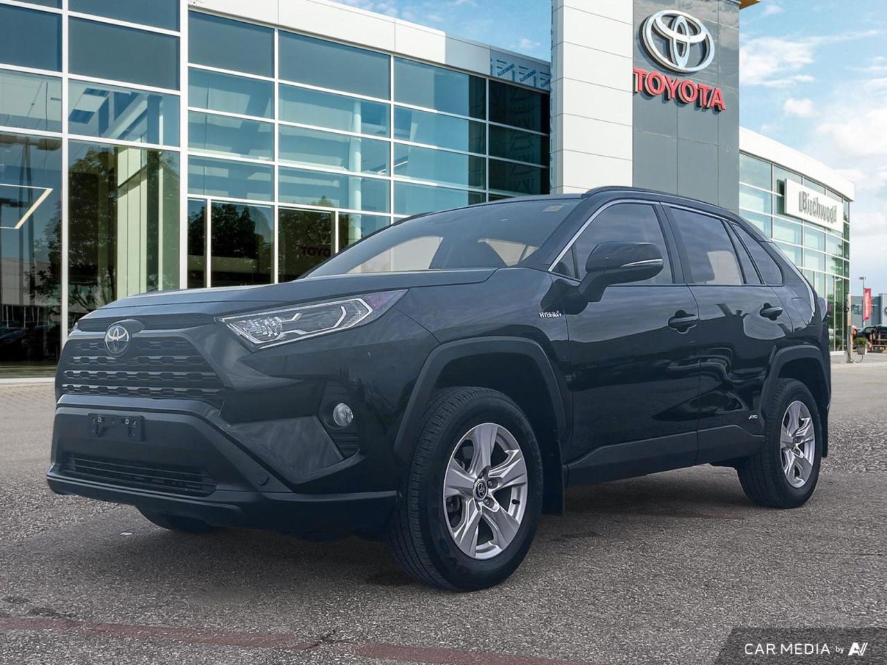 Used 2021 Toyota RAV4 Hybrid XLE CPO | Serviced at Toyota | Moonroof for sale in Winnipeg, MB