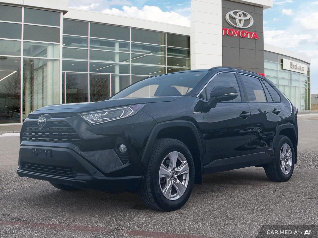 Used 2021 Toyota RAV4 Hybrid XLE CPO | Serviced at Toyota | Moonroof for sale in Winnipeg, MB