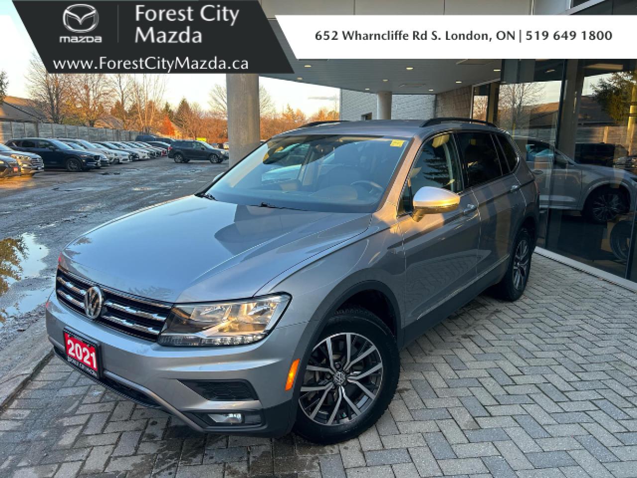 Used 2021 Volkswagen Tiguan COMFORTLINE for sale in London, ON