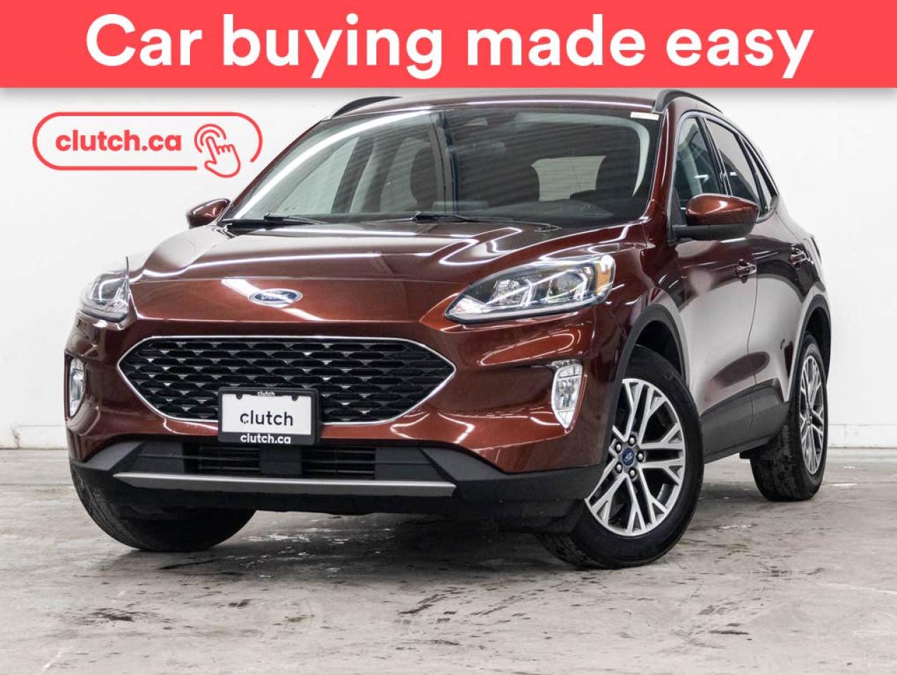 Used 2021 Ford Escape SEL AWD w/ SYNC 3, Heated Steering Wheel, Heated Front Seats for sale in Toronto, ON