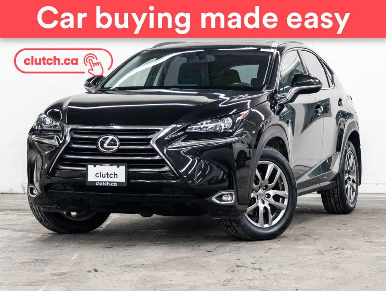 Used 2015 Lexus NX 200t AWD w/ Power Sunroof, Dual Zone A/C, Rearview Cam for sale in Toronto, ON