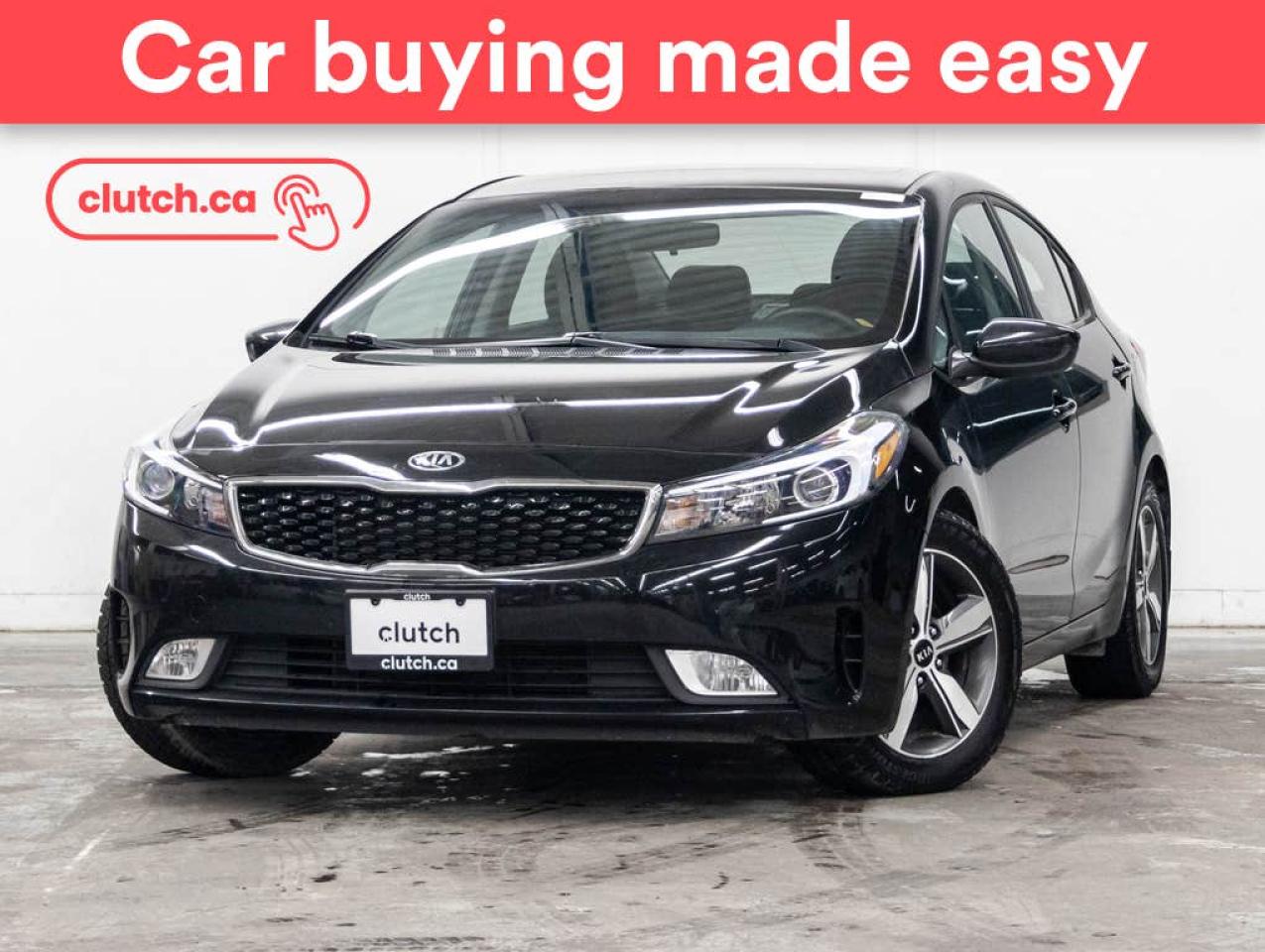 Used 2018 Kia Forte LX+ w/ Apple CarPlay & Android Auto, Rearview Cam, A/C for sale in Toronto, ON