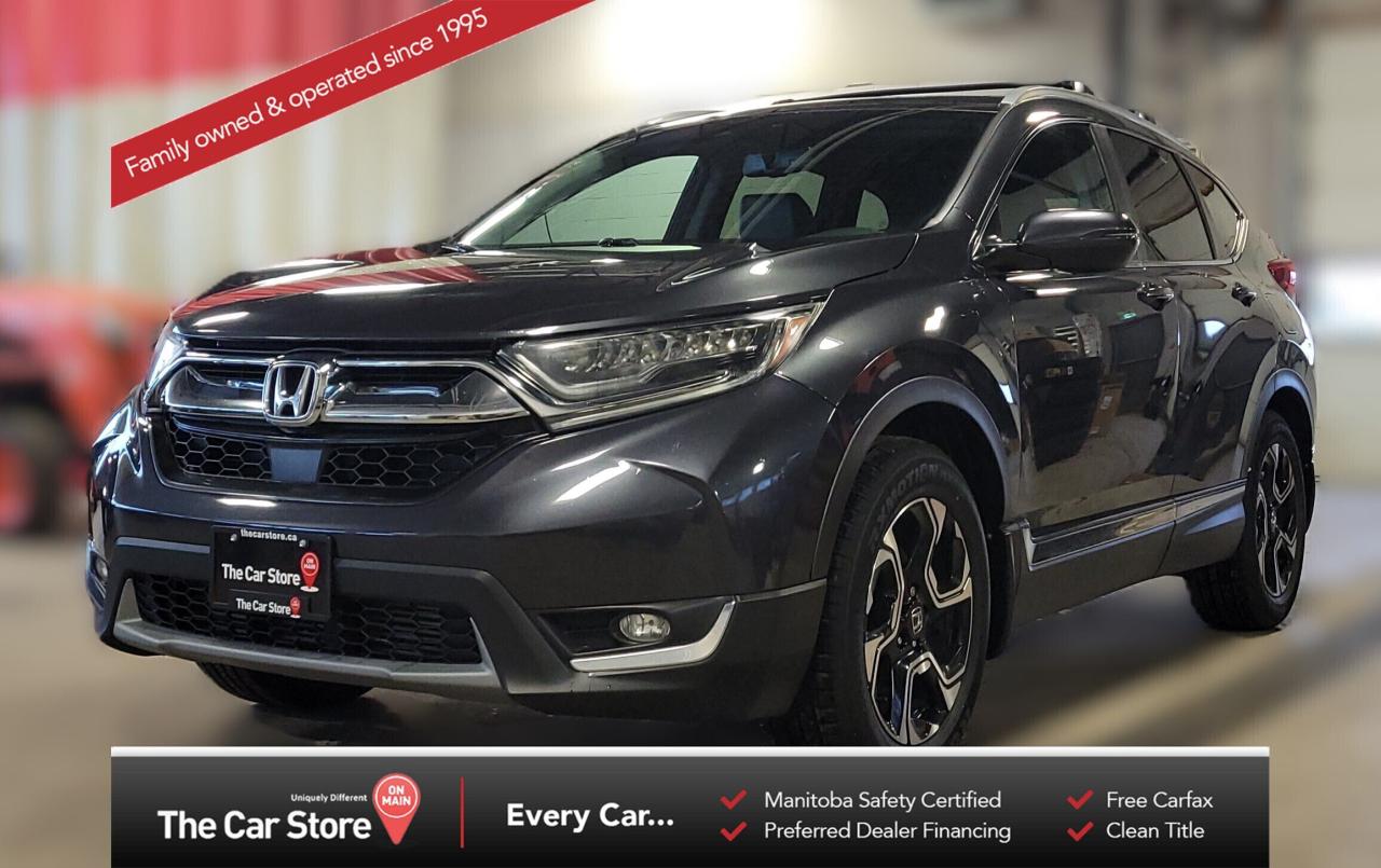 Used 2017 Honda CR-V AWD 5dr Touring Leather/Navi/Loaded/Clean Title for sale in Winnipeg, MB