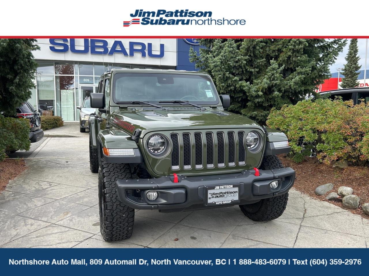 Used 2021 Jeep Wrangler Unlimited Rubicon 4x4 for sale in North Vancouver, BC