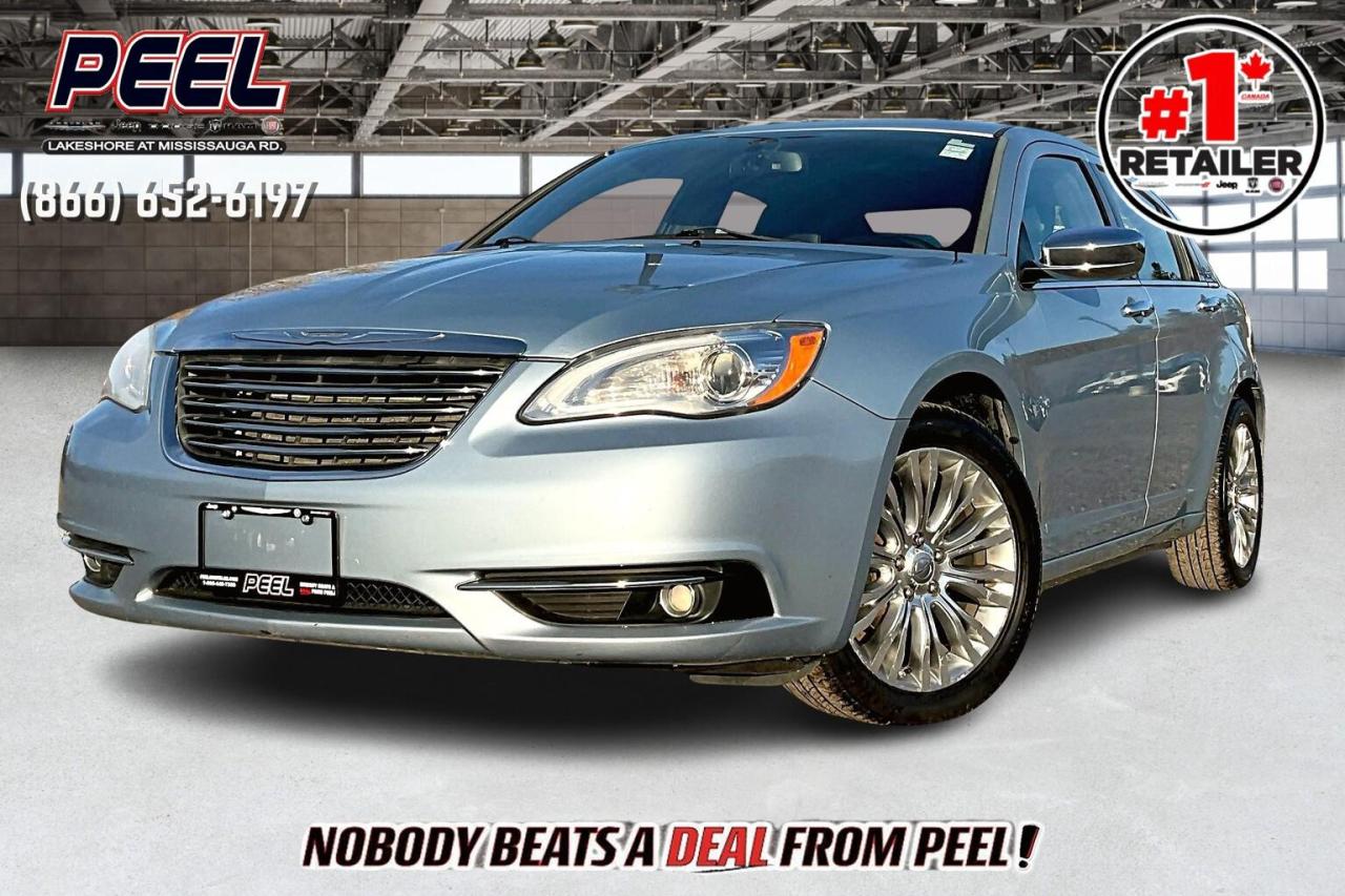 Used 2012 Chrysler 200 Limited | Heated Leather | Sunroof | LOW KM | FWD for sale in Mississauga, ON