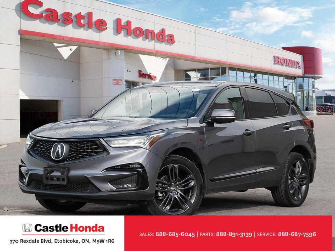 Used 2020 Acura RDX A-Spec | Red Leather Seats | Panoramic Sunroof | for sale in Rexdale, ON