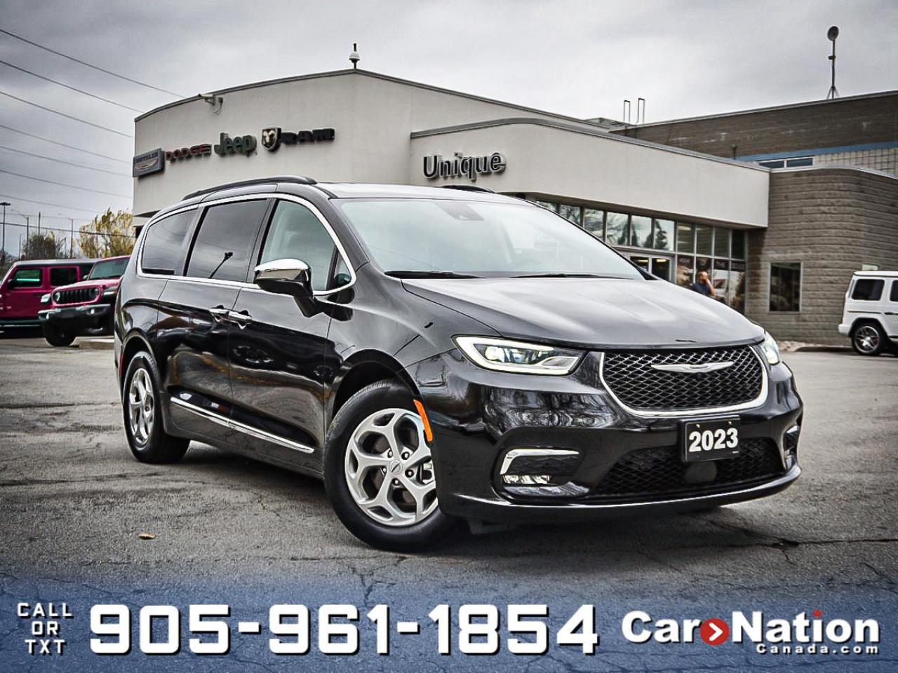 Used 2023 Chrysler Pacifica Limited| LOW KM'S| PANO ROOF| NAV| SAFETY SPHERE| for sale in Burlington, ON