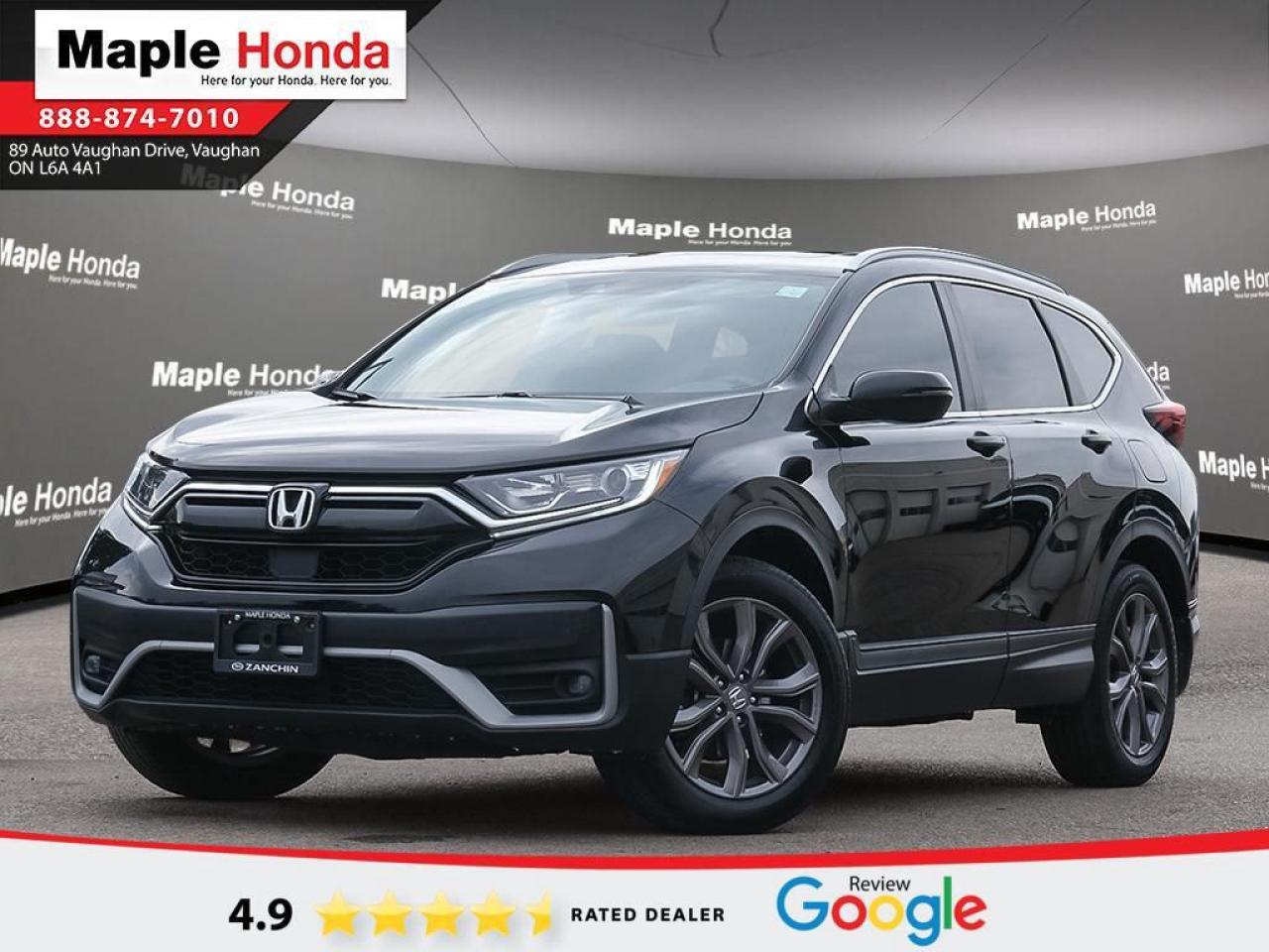 Recent Arrival! 2022 Honda CR-V Sport Auto Start| Honda Sensing| Apple Car Play| Android Auto|

Sport Auto Start| Honda Sensing| Apple Car Play| Android Auto| AWD CVT 1.5L I4 Turbocharged DOHC 16V  190hp


Why Buy from Maple Honda? REVIEWS: Why buy an used car from Maple Honda? Our reviews will answer the question for you. We have over 2,500 Google reviews and have an average score of 4.9 out of a possible 5. Who better to trust when buying an used car than the people who have already done so? DEPENDABLE DEALER: The Zanchin Group of companies has been providing new and used vehicles in Vaughan for over 40 years. Since 1973 our standards of excellent service and customer care has enabled us to grow to over 34 stores in the Great Toronto area and beyond. Still family owned and still providing exceptional customer care. WARRANTY / PROTECTION: Buying an used vehicle from Maple Honda is always a safe and sound investment. We know you want to be confident in your choice and we want you to be fully satisfied. Thats why ALL our used vehicles come with our limited warranty peace of mind package included in the price. No questions, no discussion - 30 days safety related items only. From the day you pick up your new car you can rest assured that we have you covered. TRADE-INS: We want your trade! Looking for the best price for your car? Our trade-in process is simple, quick and easy. You get the best price for your car with a transparent, market-leading value within a few minutes whether you are buying a new one from us or not. Our Used Sales Department is ALWAYS in need of fresh vehicles. Selling your car? Contact us for a value that will make you happy and get paid the same day. Https:/www.maplehonda.com.

Easy to buy, easy for servicing. You can find us in the Maple Auto Mall on Jane Street north of Rutherford. We are close both Canadas Wonderland and Vaughan Mills shopping centre. Easy to call in while you are shopping or visiting Wonderland, Maple Honda provides used Honda cars and trucks to buyers all over the GTA including, Toronto, Scarborough, Vaughan, Markham, and Richmond Hill. Our low used car prices attract buyers from as far away as Oshawa, Pickering, Ajax, Whitby and even the Mississauga and Oakville areas of Ontario. We have provided amazing customer service to Honda vehicle owners for over 40 years. As part of the Zanchin Auto group we offer dependable service and excellent customer care. We are here for you and your Honda.