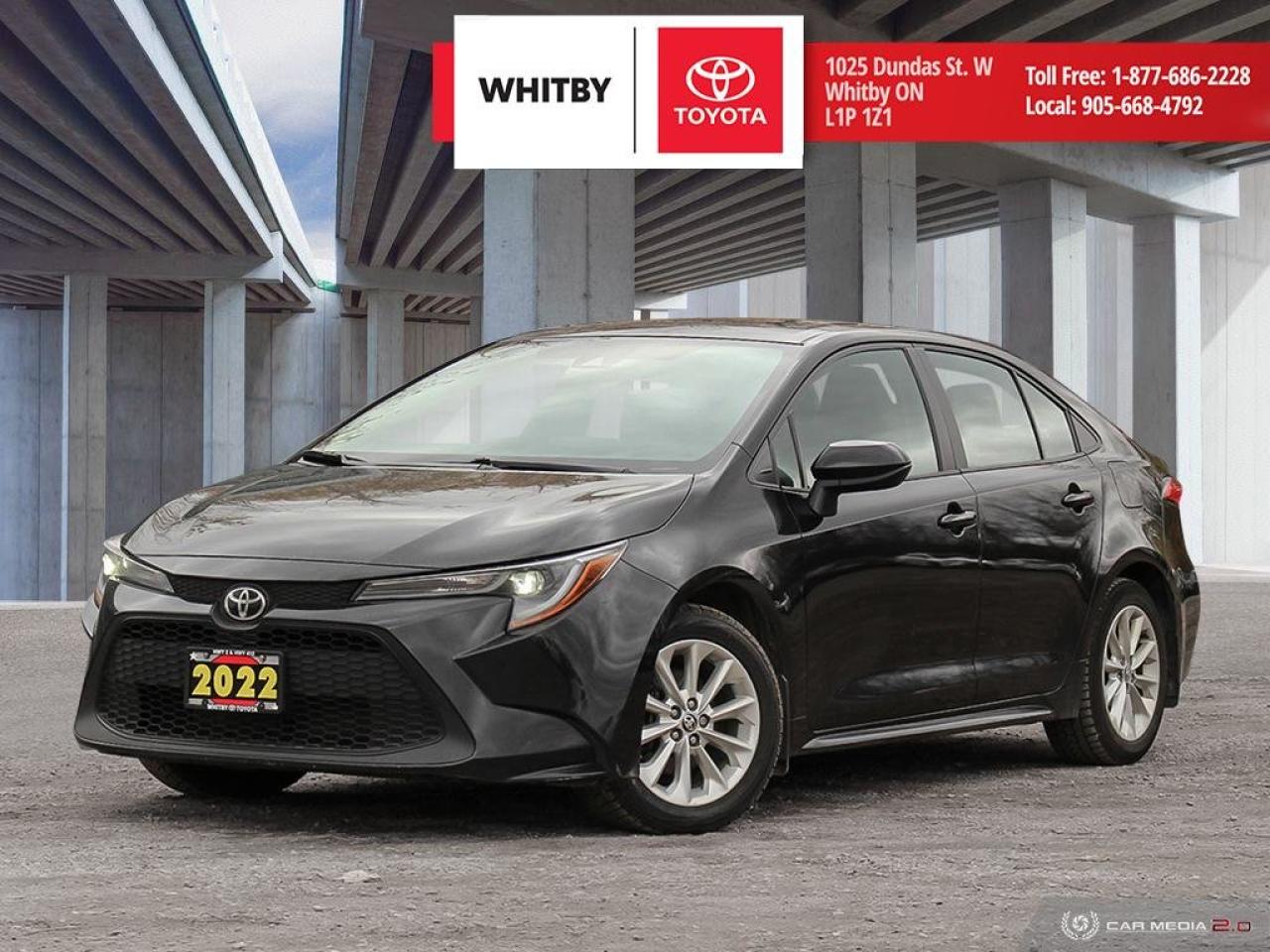 Used 2022 Toyota Corolla LE CVT for sale in Whitby, ON