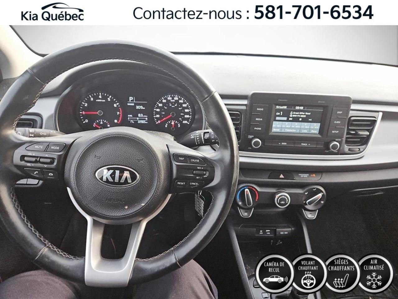 Used 2020 Kia Rio5 LX+ * IVT* SIEGES CHAUFFANTS* CAMERA* BLUETOOTH* for sale in Québec, QC