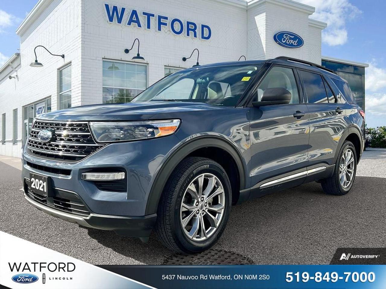 <p>The 2021 Ford Explorer XLT is a versatile and spacious SUV designed to accommodate families and adventurers alike</p>
<p> providing a balance of power and efficiency. The intelligent four-wheel-drive system enhances handling and traction</p>
<p> the Explorer offers a thoughtfully designed cabin with high-quality materials and ample legroom in all three rows. The XLT trim comes equipped with an 8-inch touchscreen infotainment system featuring Fords SYNC 3</p>
<p> allowing for seamless connectivity with Apple CarPlay and Android Auto. Additional features like a rearview camera</p>
<p> and available Wi-Fi hotspot further enhance the driving experience.

With its impressive cargo space</p>
<p> and convenience in a family-friendly SUV.

REASONS TO BUY FROM WATFORD FORD


Best Price First.

Tired of negotiating? No problem! No hassle</p>
<p> best price from the start. Guaranteed!

Brake pads for life.

Receive free brake pads for life of your vehicle when you do all your regular service at Watford Ford.

First oil change covered.

Return to Watford Ford for your complimentary first oil change with your New or Used vehicle.

1 year road hazard tire protection.

Nails</p>
<p> potholes?no worries. $250 coverage per tire for any road hazards.

Secure-guard theft protection.

Four thousand dollars ($4</p>
<p> in the event that your Vehicle is stolen and not recovered and deemed to be a total loss

**Our goal is to maintain 100% accuracy on our listings. However</p>
<p> mistakes may still occur. Please contact us to confirm details**


**ONE KEY POLICY: All used cars come standard with One Key. In instances where the vehicle came with 2 Keys</p>
<a href=http://www.watfordford.com/used/Ford-Explorer-2021-id11489403.html>http://www.watfordford.com/used/Ford-Explorer-2021-id11489403.html</a>