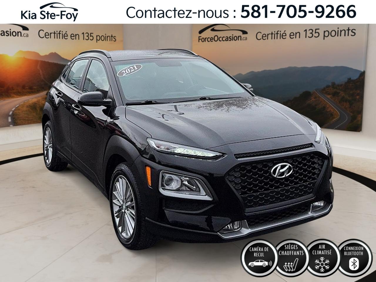 Used 2021 Hyundai KONA PREFERRED* AWD* CARPLAY* VOLANT CHAUFFANT* CRUISE* for sale in Ste-Foy, QC