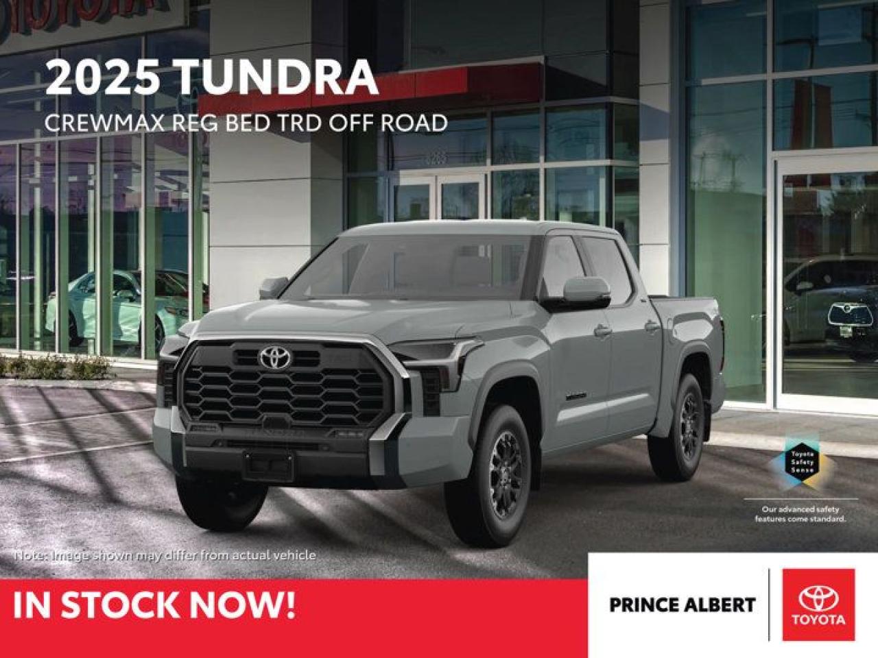 New 2025 Toyota Tundra SR CrewMax TRD Off Road for sale in Prince Albert, SK