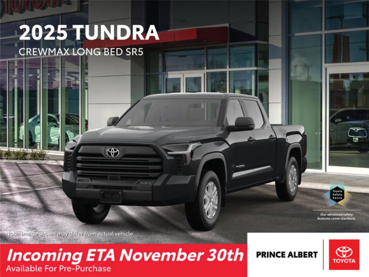 New 2025 Toyota Tundra SR5 L CrewMax for sale in Prince Albert, SK