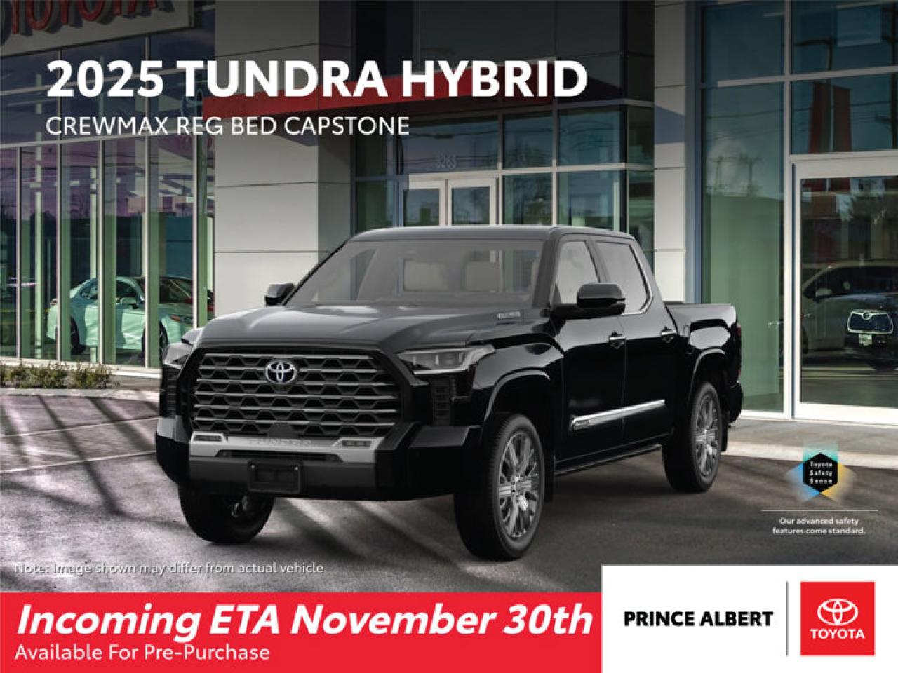 New 2025 Toyota Tundra Capstone Hybrid CrewMax for sale in Prince Albert, SK