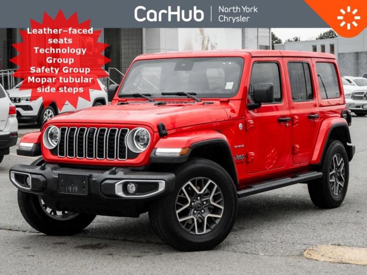 Used 2024 Jeep Wrangler Sahara Technology Group Safety Group for sale in Thornhill, ON