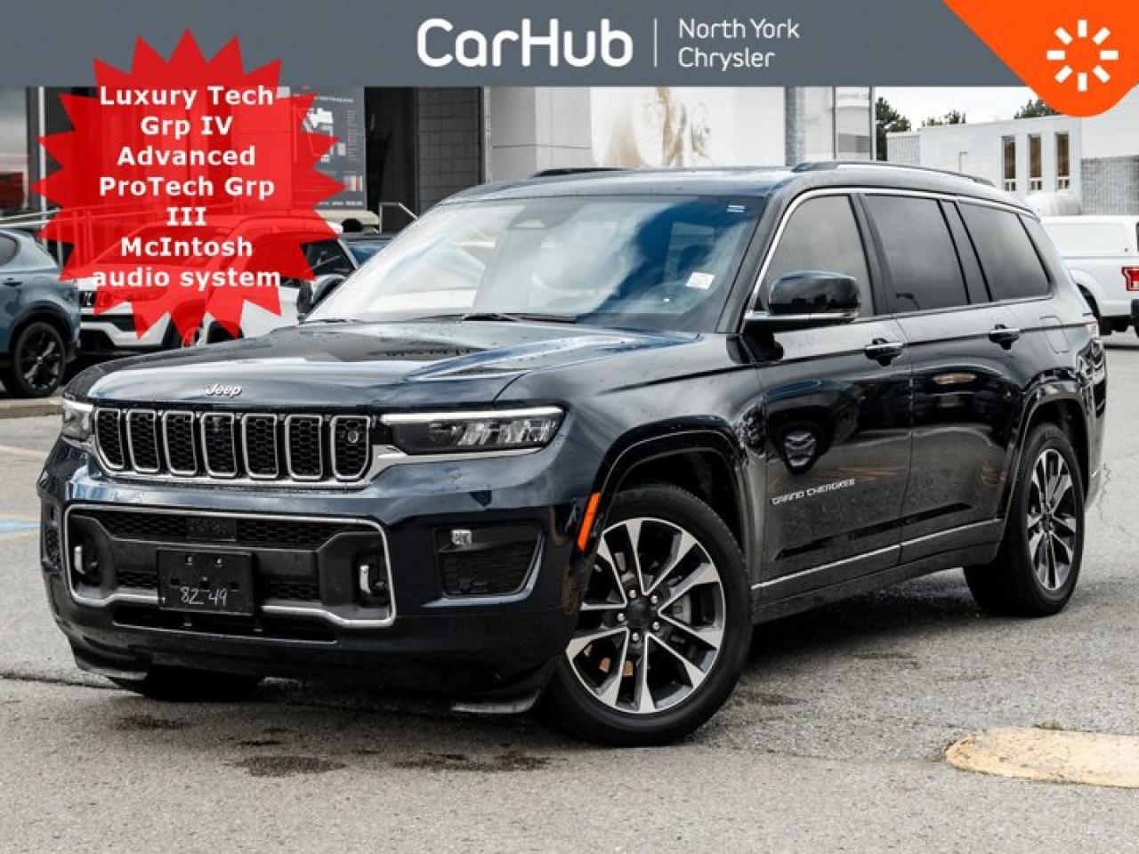 Used 2023 Jeep Grand Cherokee L Overland Luxury Tech Grp IV Advanced ProTech Grp III for sale in Thornhill, ON