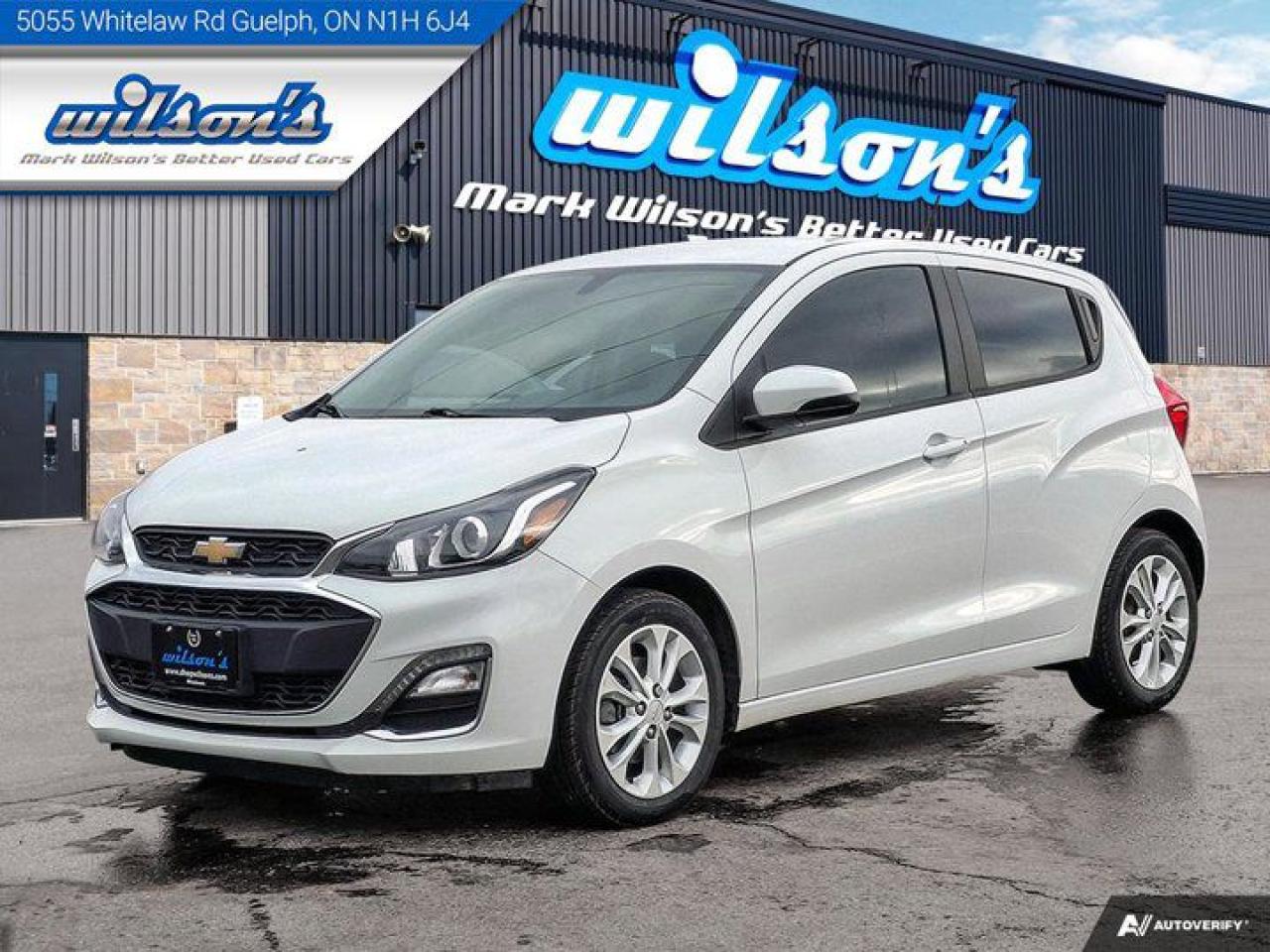 Used 2019 Chevrolet Spark LT Gas Saver, Carplay + Android, Bluetooth, Cruise Control, Alloy Wheels for sale in Guelph, ON