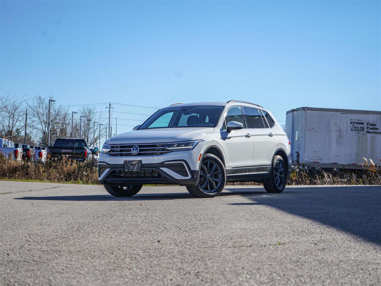 <div style=text-align: justify;><span style=font-size:14px;><span style=font-family:times new roman,times,serif;>This 2022 Volkswagen Tiguan has a CLEAN CARFAX with no accidents and is also a one owner Canadian (Ontario) lease return vehicle with service records. High-value options included with this vehicle are; lane departure warning, adaptive cruise control, pre-collision, black leather / heated / power seats, heated steering wheel, convenience entry, push button, app connect, back up camera, touchscreen and 18” alloy rims, offering immense value.</span></span><br /><br /><span style=font-size:14px;><span style=font-family:times new roman,times,serif;>Why buy from us?<br /> <br />Most Wanted Cars is a place where customers send their family and friends. MWC offers the best financing options in Kitchener-Waterloo and the surrounding areas. Family-owned and operated, MWC has served customers since 1975 and is also DealerRater’s 2022 Provincial Winner for Used Car Dealers. MWC is also honoured to have an A+ standing on Better Business Bureau and a 4.8/5 customer satisfaction rating across all online platforms with over 1400 reviews. With two locations to serve you better, our inventory consists of over 150 used cars, trucks, vans, and SUVs.<br /> <br />Our main office is located at 1620 King Street East, Kitchener, Ontario. Please call us at 519-772-3040 or visit our website at www.mostwantedcars.ca to check out our full inventory list and complete an easy online finance application to get exclusive online preferred rates.<br /> <br />*Price listed is available to finance purchases only on approved credit. The price of the vehicle may differ from other forms of payment. Taxes and licensing are excluded from the price shown above*</span></span></div><br />