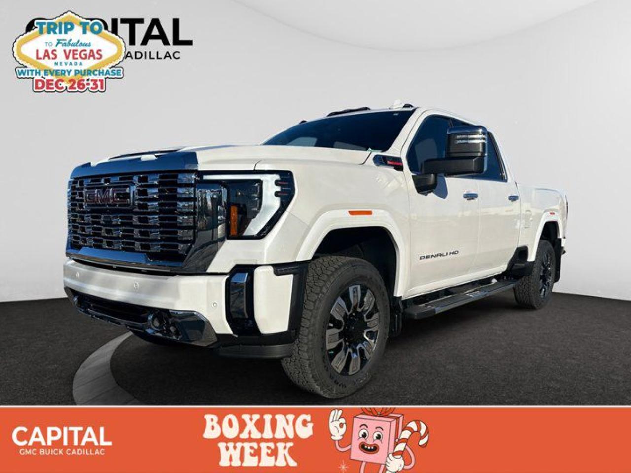 This 2025 GMC Sierra 3500HD in White Frost Tricoat is equipped with 4WD and Turbocharged Diesel V8 6.6L/ engine.Check out this vehicles pictures, features, options and specs, and let us know if you have any questions. Helping find the perfect vehicle FOR YOU is our only priority.P.S...Sometimes texting is easier. Text (or call) 306-801-9090 for fast answers at your fingertips!Dealer License #914248Disclaimer: All prices are plus taxes & include all cash credits & loyalties. See dealer for Details.